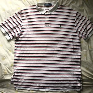 Vintage Striped Oversized Ralph Lauren Polo Shirt